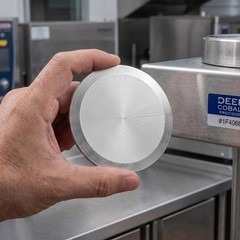 Sanitary Tri Clamp: Solid Blind End Cap, Sanitary Blank Lid, Polished Stainless