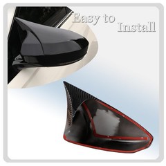 2PCS New Sports Rear Mirror Cover Caps for Nissan sentra 2020-2025/Altima Sed…