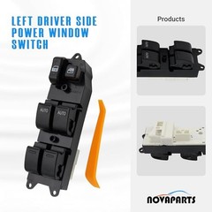2 AUTO Left Driver Side Power Window Switch for Toyota 4Runner 1999 2000 2001