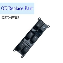Power Window Master Switch Compatible with Kia Rio 2012 2013 2014 2015 Replace