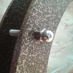 PORTHOLE FOR DOOR phi 350 mm “Old Gold”