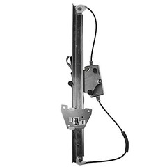 Front Passenger Side Power Window Regulator with Motor (2-Pin) | Compatible