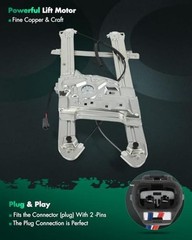 Power Window Regulator With Motor For Mitsubishi For Endeavor | For 741-077