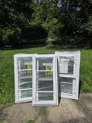 3 North East Double Hung Sliding Windows NEW!
