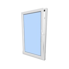 Elite Avora 30″ x 48″ Tilt and Turn in White Right