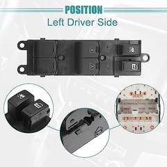 Front Left Driver Side Master Power Window Switch Fit for Infiniti FX35 2003