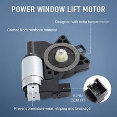 Power Window Lift Motor Compatible with Mazda 3 Mazda 5 Mazda 6 GJ6A5858XC