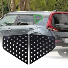 Rear Side Window Louvers Air Ven Trim Accessories Compatible with Kia LL-50