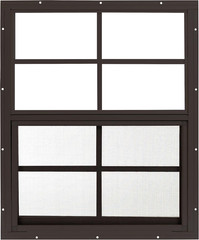 Shed Windows 18X23 (1-Pack) | Sliding Windows with Tempered Glass & Screens | Fl