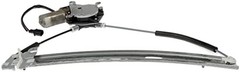751-296 Front Driver Side Power Window Regulator and Motor Assembly