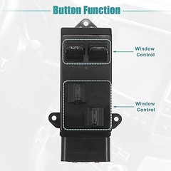 Front Left Driver Side Power Window Switch Fit for Dodge Grand Caravan 1996