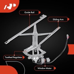 Power Window Regulator with Motor Compatible with Honda Front Driver Side (LH)