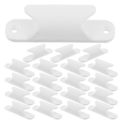 20 Pcs Window Screen Pull Handles Plastic Cabinet Door for Sliding Glass Doors