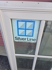 Silver Line by Andersen 2952 Twin Picture Window – 47.5″ x 36″ Vinyl Low-E Argon