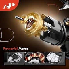Electric Power Window Regulator with 2-Pin Motor Compatible with Chevrolet