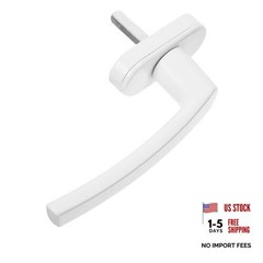 White Aluminum Window Handle Replacement 4.72 Inch Inner Casement Window