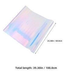 Dichroic Privacy Sticker Holographic Glass Decals Window Stickers