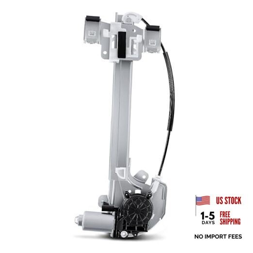 Power Window Regulator With 2-Pin Motor Assembly for Buick Rear Driver Side