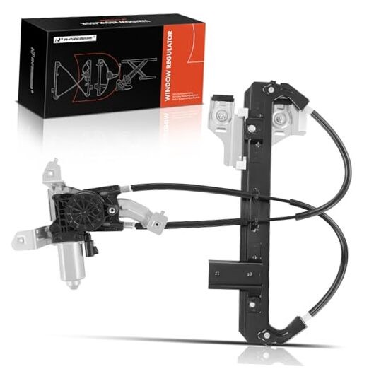 Power Window Regulator with 2-Blade Motor Replacement for Rear Passenger Side