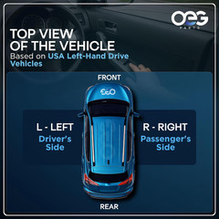 OEG Parts New Front & Rear, Left & Right Window Lift Motor Only Compatible with