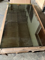 Double Pane Windows, Mirrored, Tint, 3 -42-3/4 X 82-3/4 NO Frame, 7’-6” X 11”-7’
