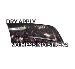 VViViD Air-Tint Headlight/Tail Light Window Tint (Smoke Black, 12″ x 48″)