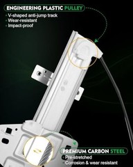 Front Left Power Window Regulator with Motor for:-Honda Front Left Driver Side