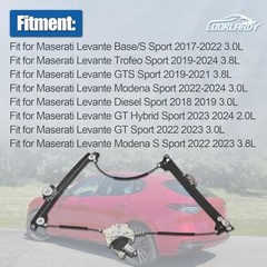 LH Driver Side Window Regulator W/Motor For 2017-24 Maserati Levante M161 Front