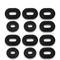 FLYPIG Rubber Grommet Single Side Cover for Honda Motorcycle CB100 CB125S CL100