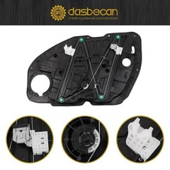 Front Left Driver Side Power Window Regulator with Panel Front Left Side
