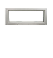 Double Pane Transom Window 30″ x 10″ FLorida Approved Argon Gas Low E DP50