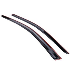 Black Wind Deflectors Window Vent Visors Rain Guard For Acura Integra 2023-2025