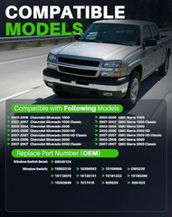 Power Window Switch Fit for Chevrolet Chevy Silverado 1500/2500/3500 & GMC