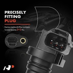 3-PC Engine Camshaft Crankshaft Position Sensors Compatible with Mitsubishi