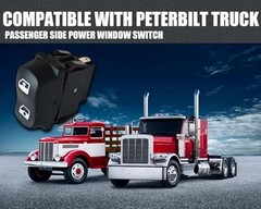 PC Passenger Side Power Window Switch Compatible with Peterbilt 1
