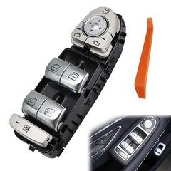 Master Power Window Switch Button Front Left Driver Side Fit for Mercedes-Benz