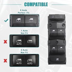 Front Left Driver Side Master Power Window Switch Fits Kia Forte 2019-2023