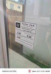 White Vinyl Sliding Window Double-Pane Insulating Glass with Insect Screen