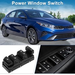 Power Window Switch Front Left Driver Side Window Control Switch for Kia Forte