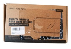 Mirrors, Universal Truck Mirror, Rear or Side View Reversing Mirrors 9x5inch 1Pc