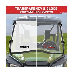 StarknightMT Pioneer Full Windshield Scratch-resistant Front Windshield Compa…