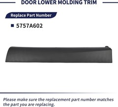 Door Lower Molding Trim Compatible with Mitsubishi Rear Right Passenger Side