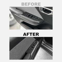 ABS Door Window Switch Panel Cover – Compatible with kia k4 2024-2026 red