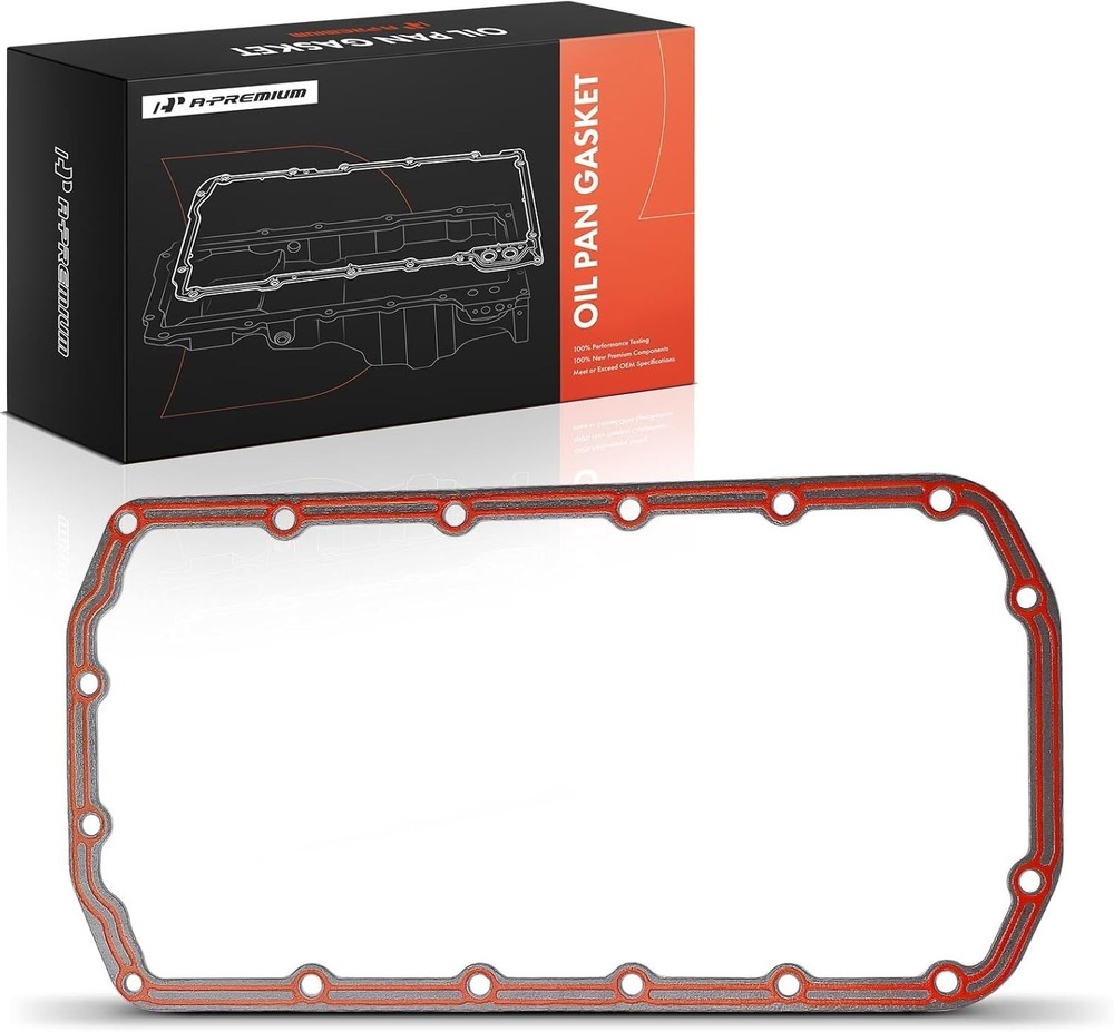 L4 1.6L Engine Oil Pan Gasket Set, Compatible with Mini Cooper 2007-2015,