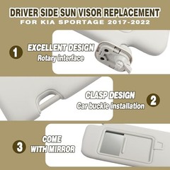 85210-D9110 Sun Visor Front Left Driver Side W/o Sunroof Left 85210-D9110