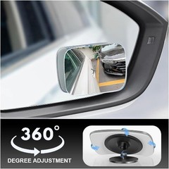Rectangle Blind Spot Mirror for Car, SUV, and Truck – 2.5″ H Size: Rectangular