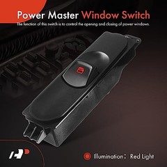Right Passenger Side Power Window Switch | Compatible with Mercedes-Benz W639