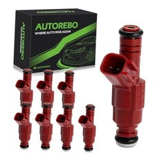 Fuel Injectors Set of 8 Compatible with Dodge Dakota Ram 1500 2500 3500 FJ437