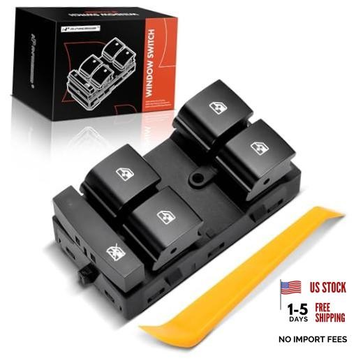 Front Left Driver Side Power Window Switch – Compatible with Chevrolet Cruze
