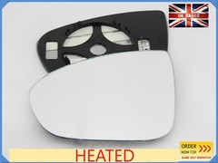 Rearview glass mirror for OPEL MERIVA B 2010-2014 CONVEX left side…